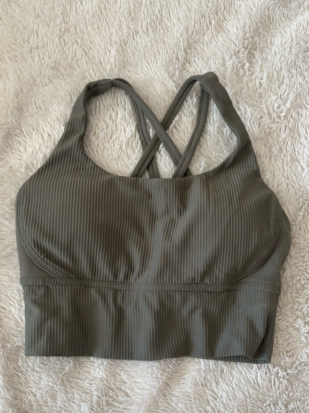 Women's Sport Bralette - OLIVE